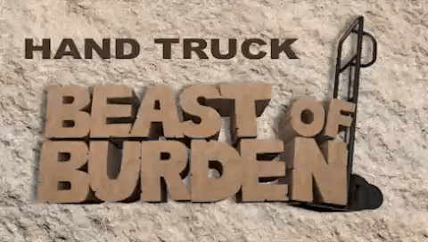 beast of burden hand truck logo